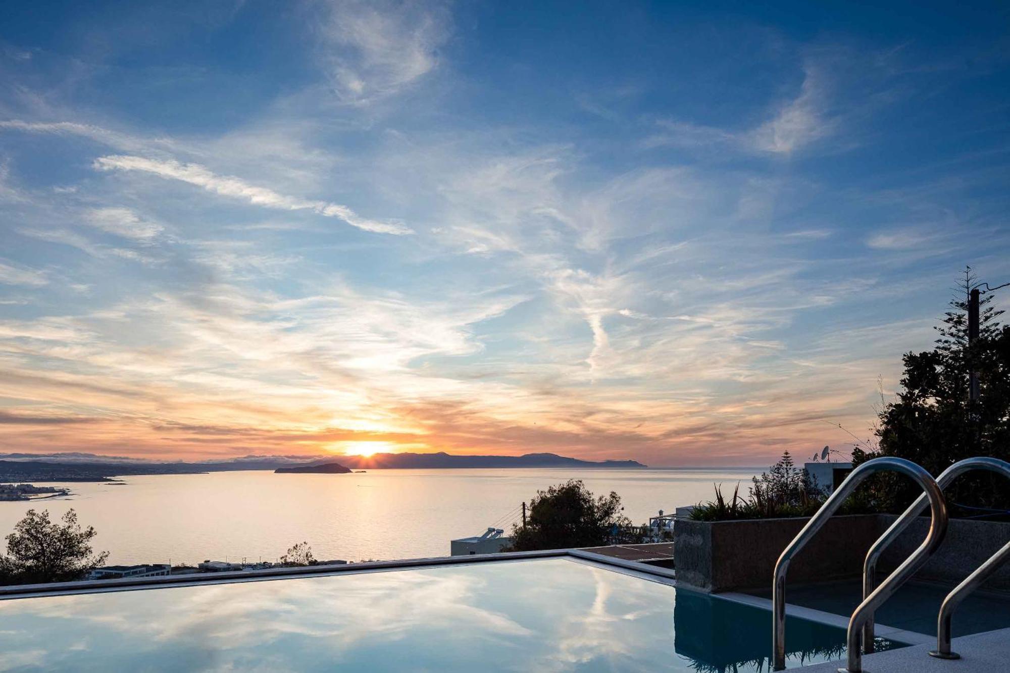 Omnia Luxury Villas - "Heated" Pools & Breathtaking Seaviews! Ханья Номер фото