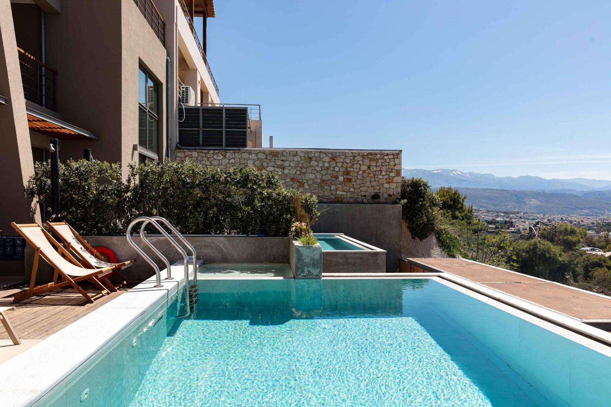 Omnia Luxury Villas - "Heated" Pools & Breathtaking Seaviews! Ханья Номер фото