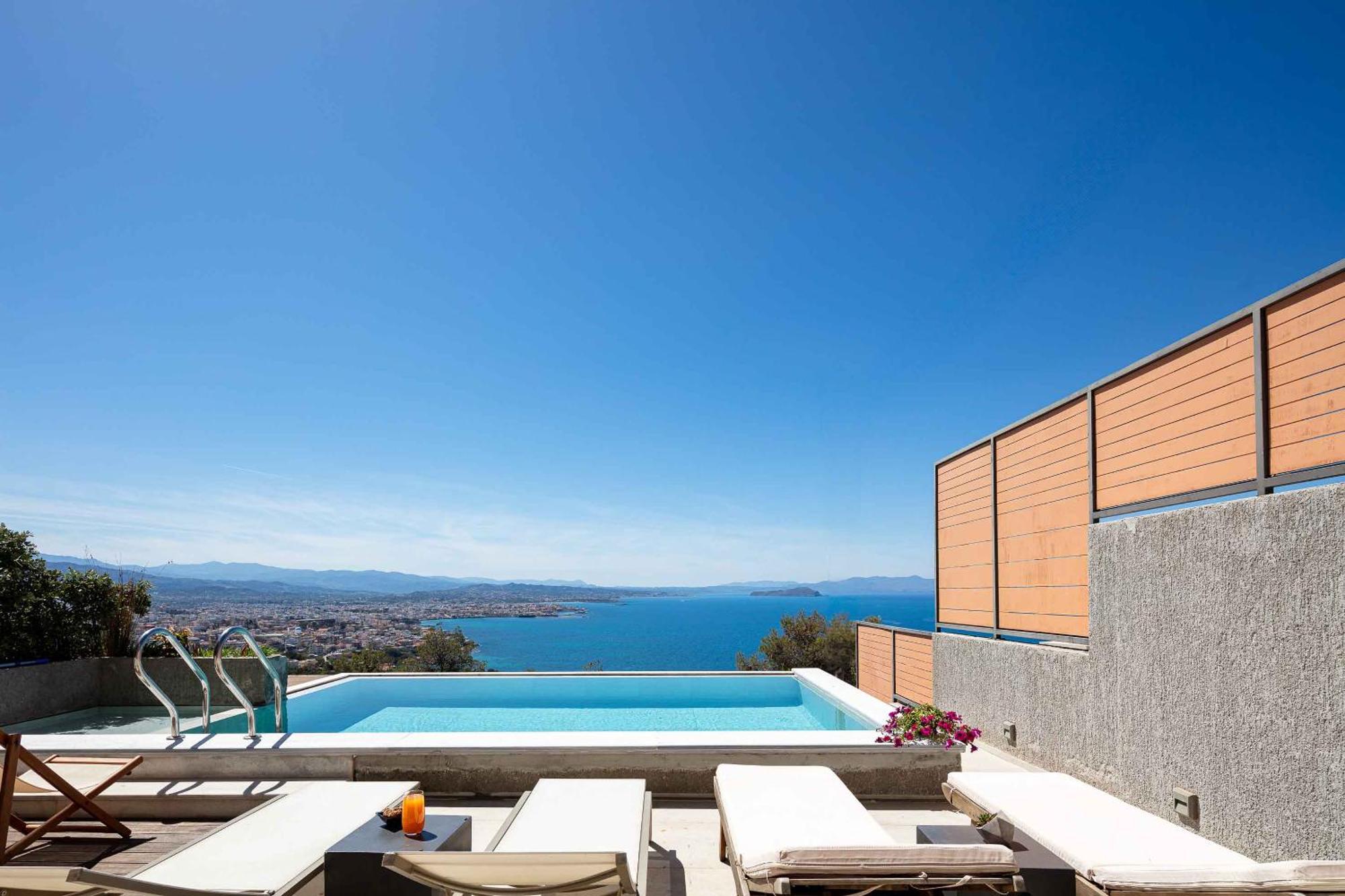 Omnia Luxury Villas - "Heated" Pools & Breathtaking Seaviews! Ханья Номер фото
